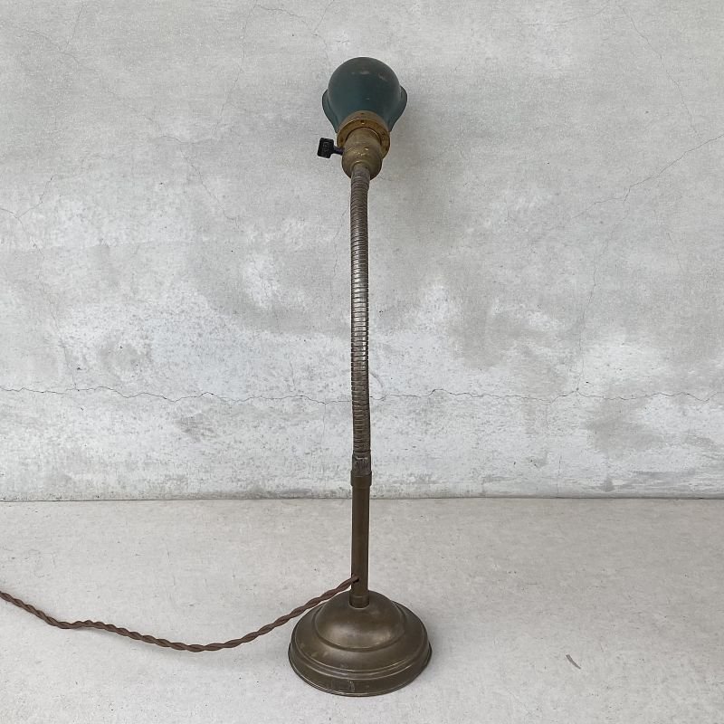 画像2: VINTAGE ANTIQUE FARIES DESK LAMP  STAND LIGHT ヴィンテージ アンティーク フェアリーズ デスクランプ デスクライト スタンドライト 卓上ライト / インダストリアル グースネック 照明 工業用 HUBBELL アメリカ