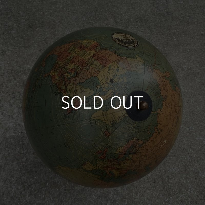 画像5: VINTAGE ANTIQUE GLOBE JAPANED WEBER COSTELLO CO. ヴィンテージ アンティーク 地球儀 ジャパンカラー / コレクタブル ディスプレイ インテリア 店舗什器 8INCH アメリカ USA