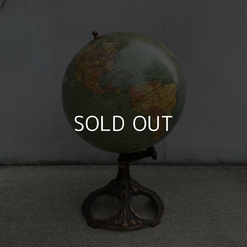 画像3: VINTAGE ANTIQUE GLOBE JAPANED WEBER COSTELLO CO. ヴィンテージ アンティーク 地球儀 ジャパンカラー / コレクタブル ディスプレイ インテリア 店舗什器 8INCH アメリカ USA