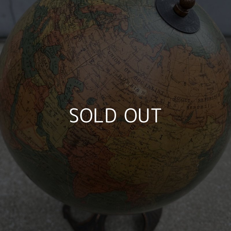 画像7: VINTAGE ANTIQUE GLOBE JAPANED WEBER COSTELLO CO. ヴィンテージ アンティーク 地球儀 ジャパンカラー / コレクタブル ディスプレイ インテリア 店舗什器 8INCH アメリカ USA