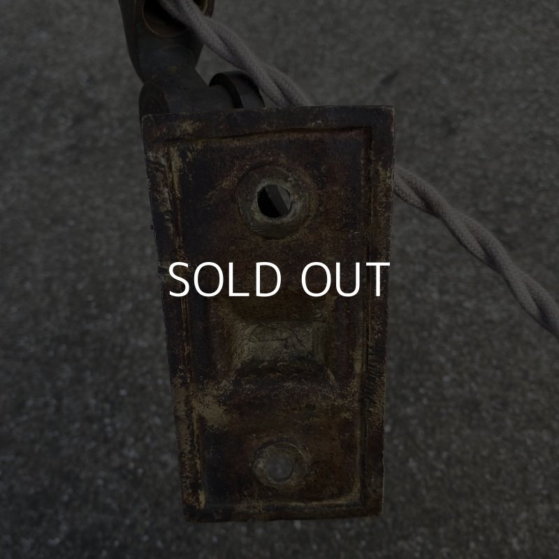 画像9: VINTAGE ANTIQUE O.C.WHITE TELESCOPIC LAMP  ヴィンテージ アンティーク ウォールランプ ブラケットランプ 照明 / テレスコピック コレクタブル 壁付けランプ 真鍮 店舗什器 アメリカ USA 