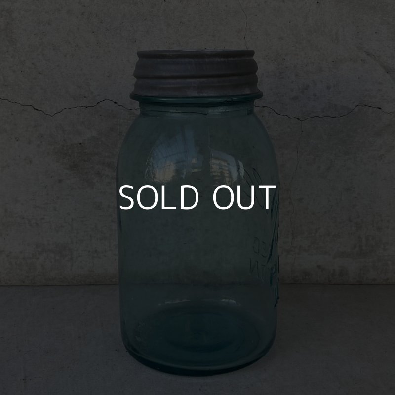画像3: VINTAGE ANTIQUE BALL MASON JAR ヴィンテージ アンティーク ボール メイソンジャー ガラス瓶 アメリカ / 小物入れ 店舗什器 (7)