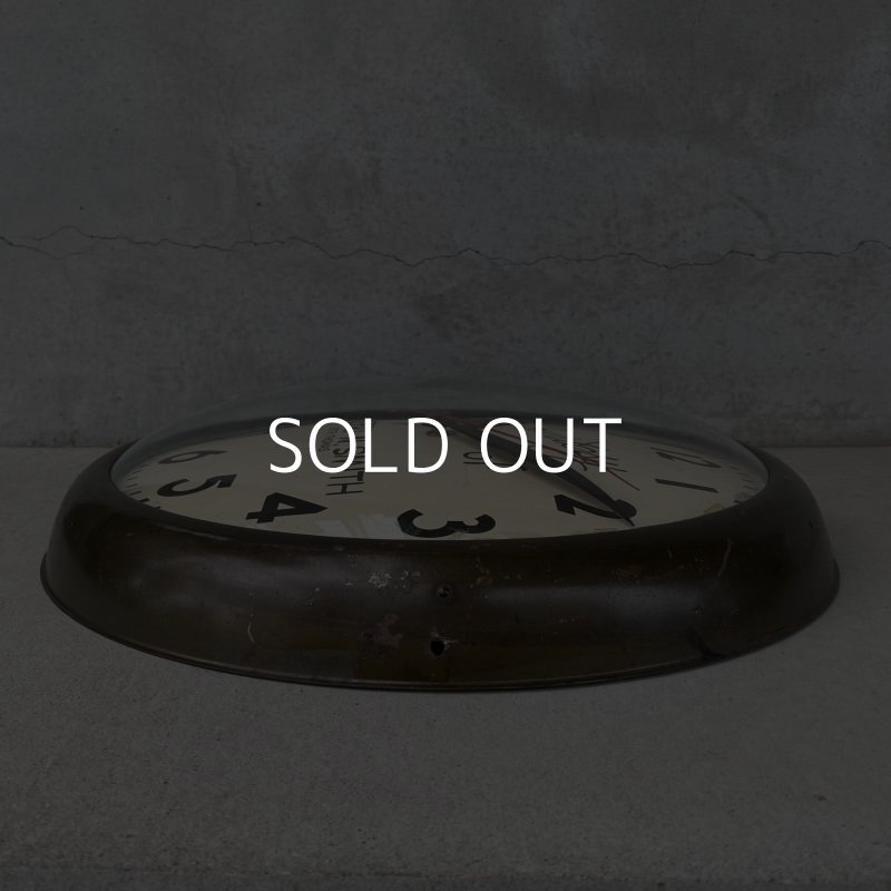 画像5: VINTAGE ANTIQUE SETH THOMAS WALL CLOCK ヴィンテージ アンティーク ウォールクロック セストーマス 掛け時計 アメリカ / インダストリアル スクールクロック スチール 鉄 店舗什器 USA