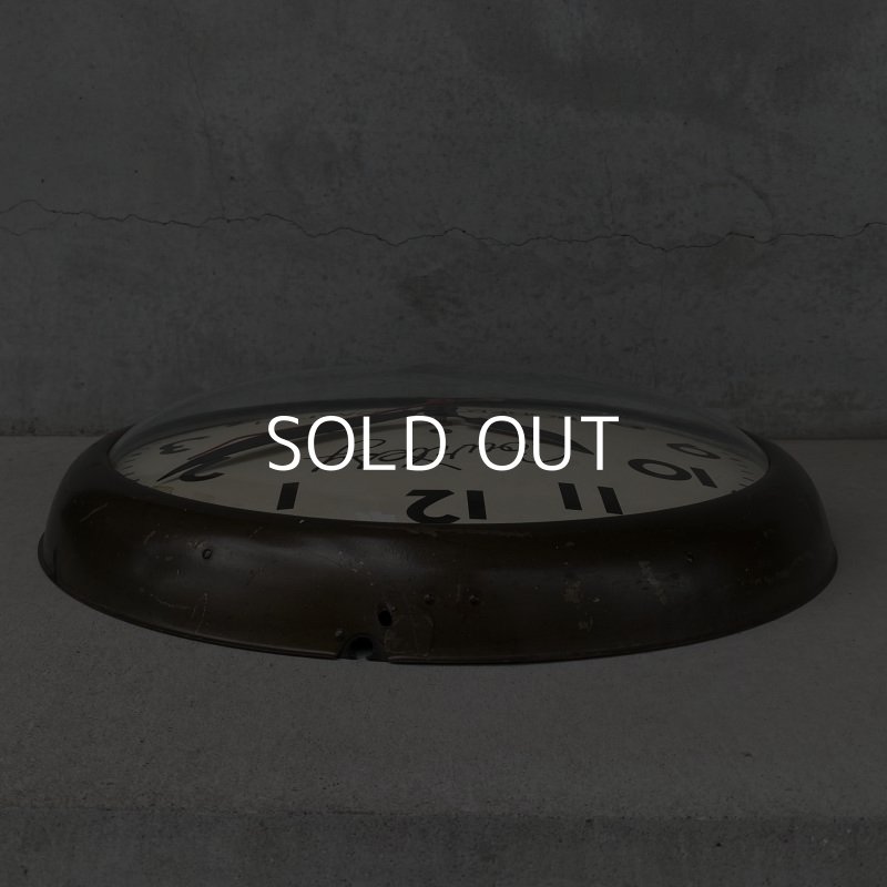 画像4: VINTAGE ANTIQUE SETH THOMAS WALL CLOCK ヴィンテージ アンティーク ウォールクロック セストーマス 掛け時計 アメリカ / インダストリアル スクールクロック スチール 鉄 店舗什器 USA