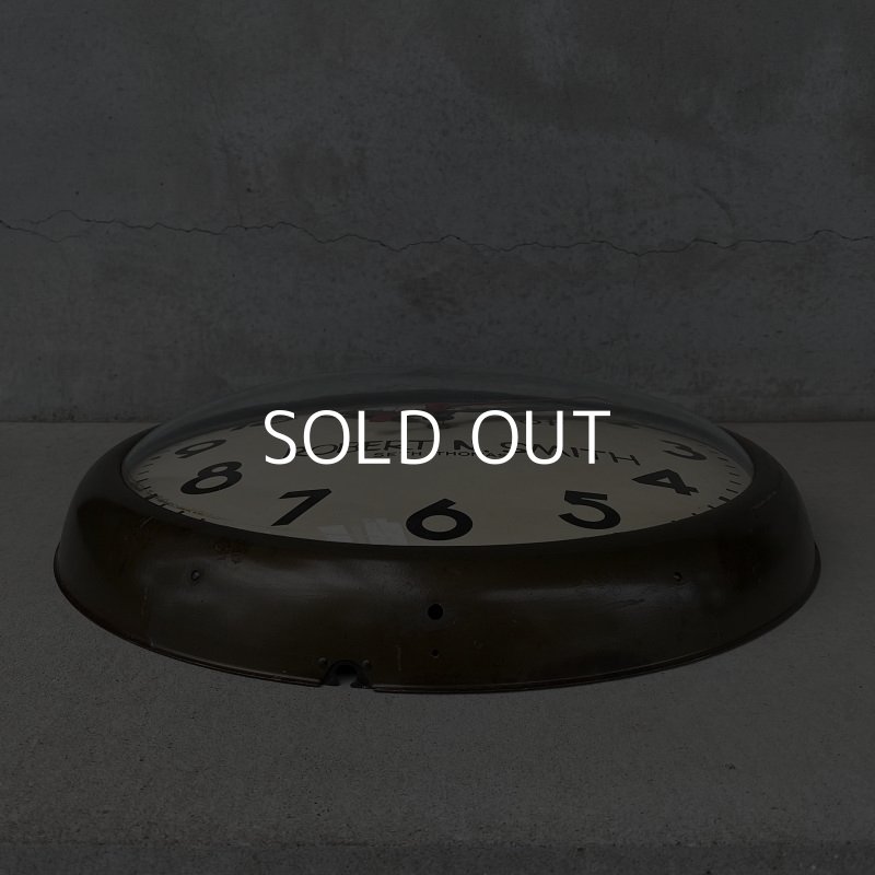 画像3: VINTAGE ANTIQUE SETH THOMAS WALL CLOCK ヴィンテージ アンティーク ウォールクロック セストーマス 掛け時計 アメリカ / インダストリアル スクールクロック スチール 鉄 店舗什器 USA