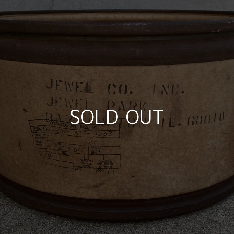 画像7: VINTAGE ANTIQUE GREIF BROS.CO FIBER DRUM ヴィンテージ アンティーク ファイバー ドラム / インダストリアル ケース 箱 収納 丸型 ガレージ 店舗什器 工業用 アメリカ