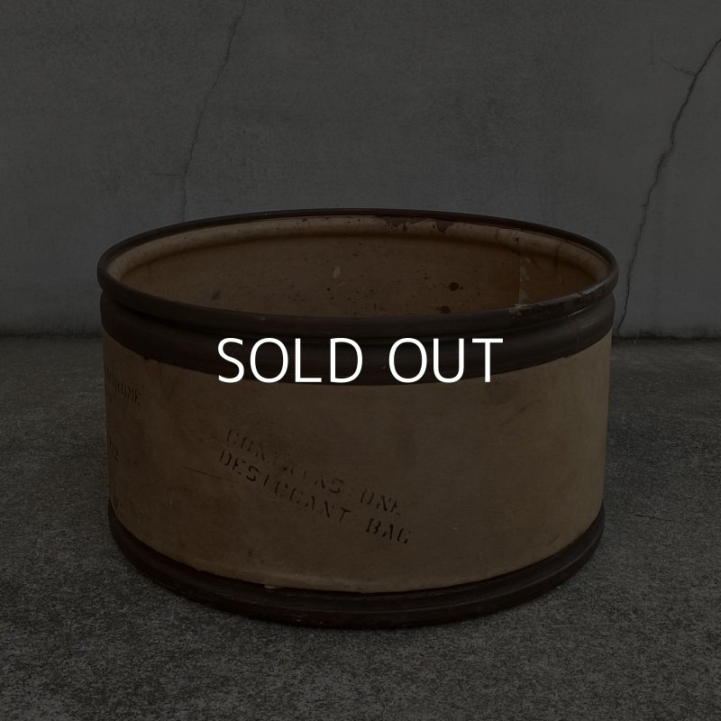 画像3: VINTAGE ANTIQUE GREIF BROS.CO FIBER DRUM ヴィンテージ アンティーク ファイバー ドラム / インダストリアル ケース 箱 収納 丸型 ガレージ 店舗什器 工業用 アメリカ