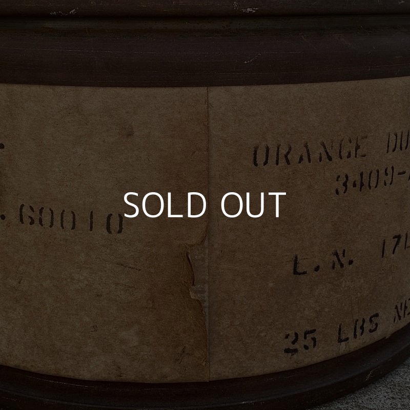 画像9: VINTAGE ANTIQUE GREIF BROS.CO FIBER DRUM ヴィンテージ アンティーク ファイバー ドラム / インダストリアル ケース 箱 収納 丸型 ガレージ 店舗什器 工業用 アメリカ