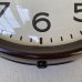 画像8: VINTAGE ANTIQUE GENERAL ELECTRIC GE WALL CLOCK ヴィンテージ アンティーク ゼネラルエレクトリック ウォールクロック 壁掛け時計 アメリカ / インダストリアル スクールクロック ブラウン 茶色 店舗什器 USA