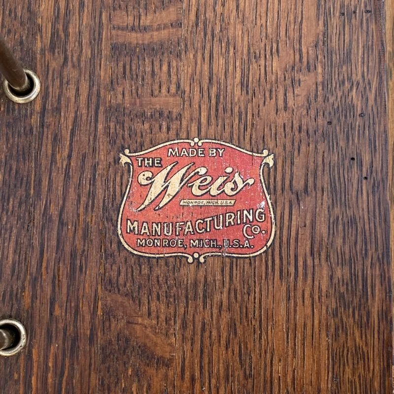 画像7: VINTAGE ANTIQUE INDEX BOOK ヴィンテージ アンティーク ファイル ボード アメリカ / 文房具 台帳ブック 木製 オーク材 雑貨 USA