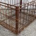 画像6: VINTAGE ANTIQUE WIRE BASKET ヴィンテージ アンティーク ワイヤーバスケット メタルボックス かご / インダストリアル ガレージ アイアン 収納 什器 ケース アメリカ USA (2)