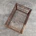 画像5: VINTAGE ANTIQUE WIRE BASKET ヴィンテージ アンティーク ワイヤーバスケット メタルボックス かご / インダストリアル ガレージ アイアン 収納 什器 ケース アメリカ USA (2)