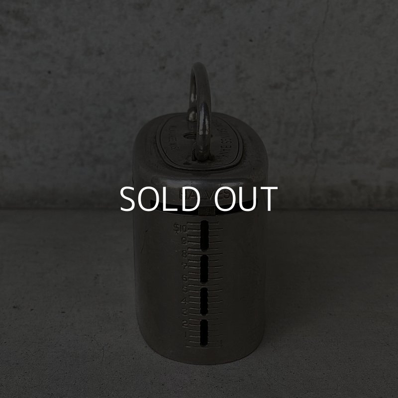 画像5: VINTAGE ANTIQUE COIN BANK THE AUTOMATIC RECORDING SAFE CO. ヴィンテージ アンティーク コインバンク 貯金箱 アメリカ / コレクタブル オブジェ インテリア ノベルティー 銀行 USA (5)