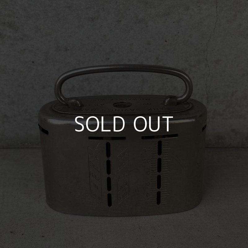 画像3: VINTAGE ANTIQUE COIN BANK THE AUTOMATIC RECORDING SAFE CO. ヴィンテージ アンティーク コインバンク 貯金箱 アメリカ / コレクタブル オブジェ インテリア ノベルティー 銀行 USA (5)