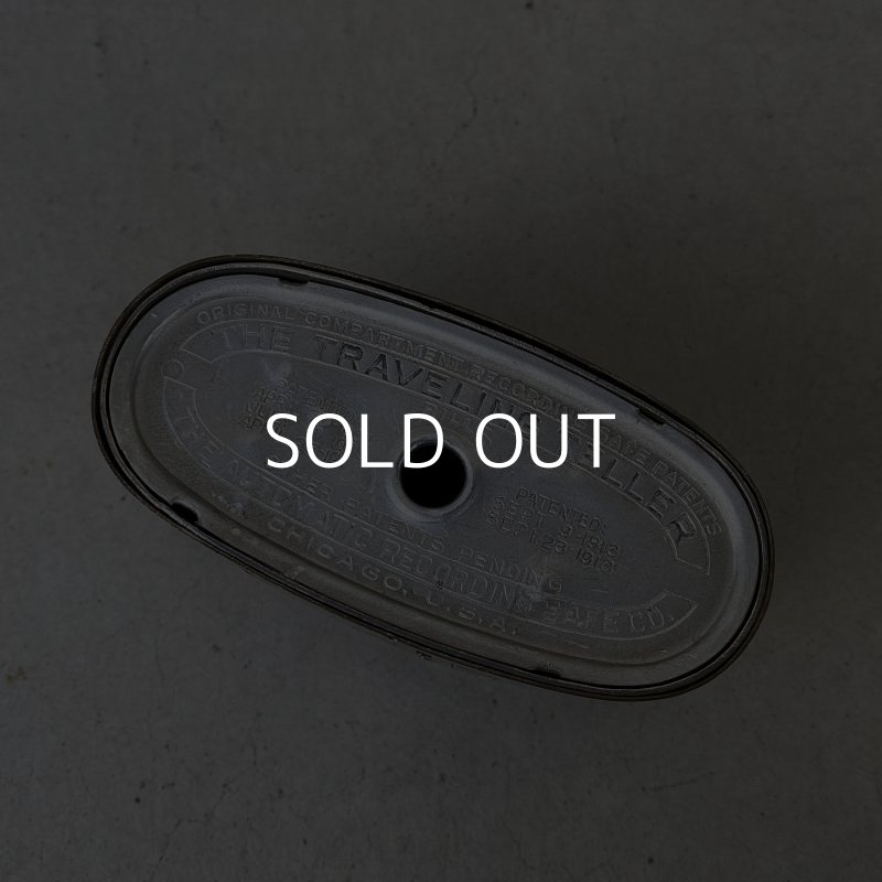 画像7: VINTAGE ANTIQUE COIN BANK THE AUTOMATIC RECORDING SAFE CO. ヴィンテージ アンティーク コインバンク 貯金箱 アメリカ / コレクタブル オブジェ インテリア ノベルティー 銀行 USA (5)