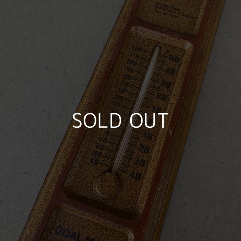 画像5: VINTAGE ANTIQUE GENERAL ELECTRIC GE THERMOMETER ヴィンテージ アンティーク ゼネラルエレクトリック 温度計 / インダストリアル ガレージ ディスプレイ 壁付け アメリカ USA