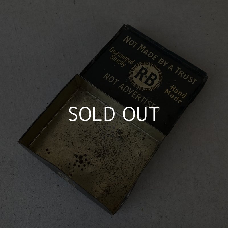 画像7: VINTAGE ANTIQUE R・B CIGAR TOBACCO TIN CAN ヴィンテージ アンティーク 葉巻 煙草 ティン 缶 アメリカ / アドバタイジング コレクタブル たばこ 喫煙具 小物入れ 収納 雑貨 USA 