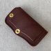 画像2: RUST LEATHER ORIGINAL KEYCASE ラストレザー オリジナル キーケース サドルレザー レザー 革 革小物 ブラウン 茶色 (2)