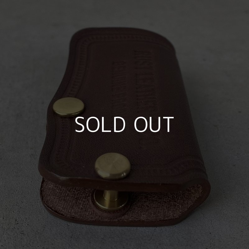 画像4: RUST LEATHER ORIGINAL KEYCASE ラストレザー オリジナル キーケース サドルレザー レザー 革 革小物 ブラウン 茶色