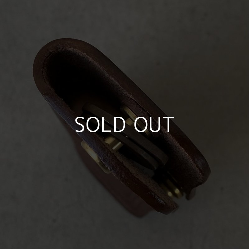 画像9: RUST LEATHER ORIGINAL KEYCASE ラストレザー オリジナル キーケース サドルレザー レザー 革 革小物 ブラウン 茶色