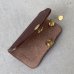 画像6: RUST LEATHER ORIGINAL KEYCASE ラストレザー オリジナル キーケース サドルレザー レザー 革 革小物 ブラウン 茶色