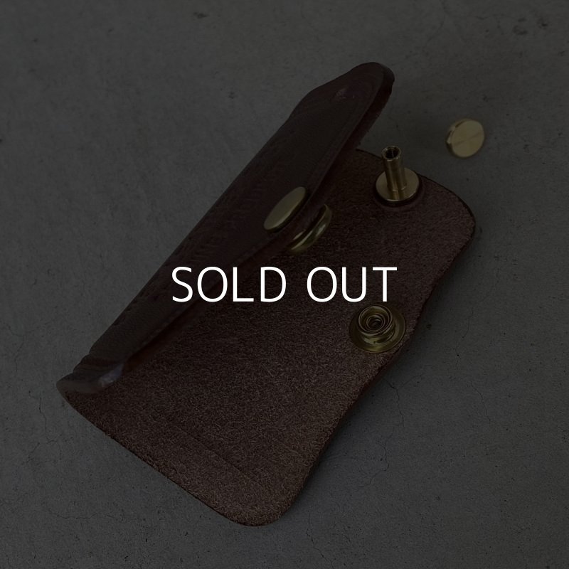 画像6: RUST LEATHER ORIGINAL KEYCASE ラストレザー オリジナル キーケース サドルレザー レザー 革 革小物 ブラウン 茶色