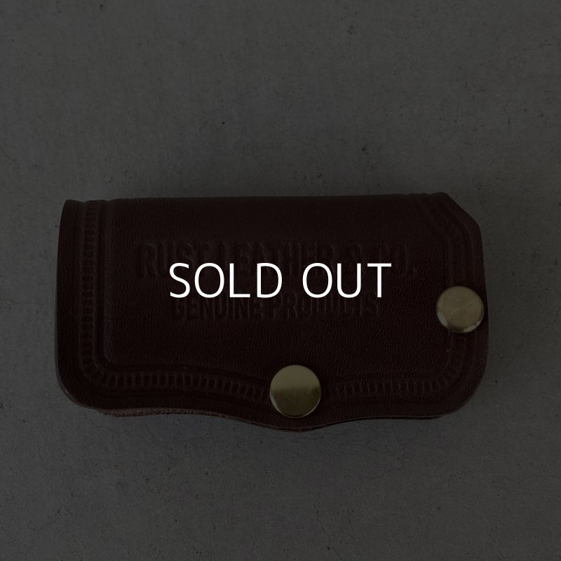 画像5: RUST LEATHER ORIGINAL KEYCASE ラストレザー オリジナル キーケース サドルレザー レザー 革 革小物 ブラウン 茶色