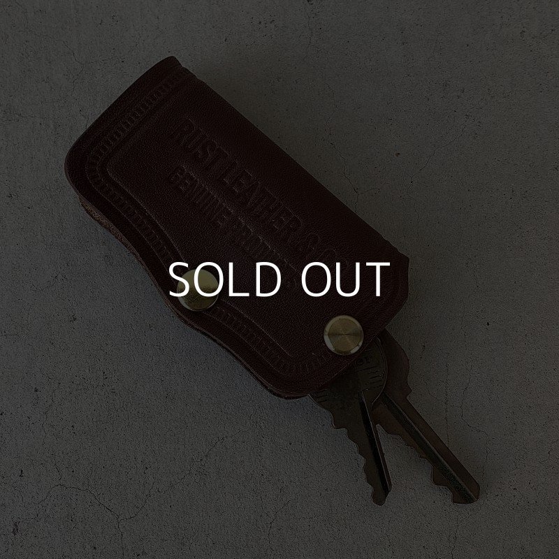 画像7: RUST LEATHER ORIGINAL KEYCASE ラストレザー オリジナル キーケース サドルレザー レザー 革 革小物 ブラウン 茶色