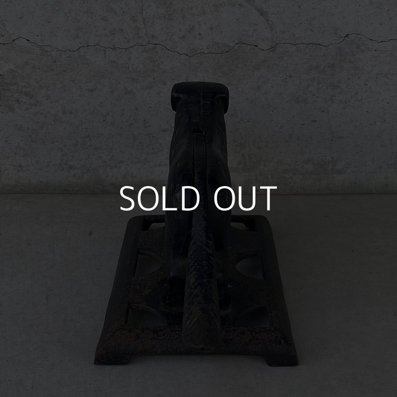 画像3: VINTAGE ANTIQUE NUTCRACKER DOG ヴィンテージ アンティーク くるみ割り ナッツクラッカー 犬 / コレクタブル ディスプレイ オブジェ キャストアイアン 鋳物 置物 動物 雑貨 アメリカ