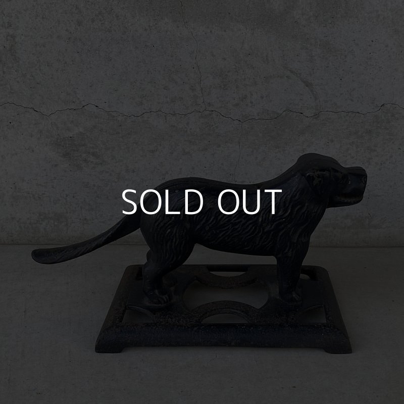 画像4: VINTAGE ANTIQUE NUTCRACKER DOG ヴィンテージ アンティーク くるみ割り ナッツクラッカー 犬 / コレクタブル ディスプレイ オブジェ キャストアイアン 鋳物 置物 動物 雑貨 アメリカ