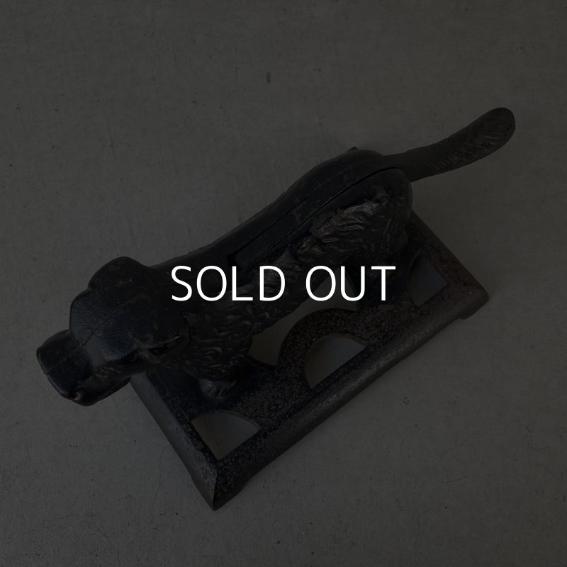 画像6: VINTAGE ANTIQUE NUTCRACKER DOG ヴィンテージ アンティーク くるみ割り ナッツクラッカー 犬 / コレクタブル ディスプレイ オブジェ キャストアイアン 鋳物 置物 動物 雑貨 アメリカ