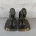 画像2: VINTAGE ANTIQUE BOOKENDS DOG ヴィンテージ アンティーク ブックエンド ブックスタンド 本立て 犬 / コレクタブル オブジェ ディスプレイ インテリア 置物 動物 アメリカ (2)