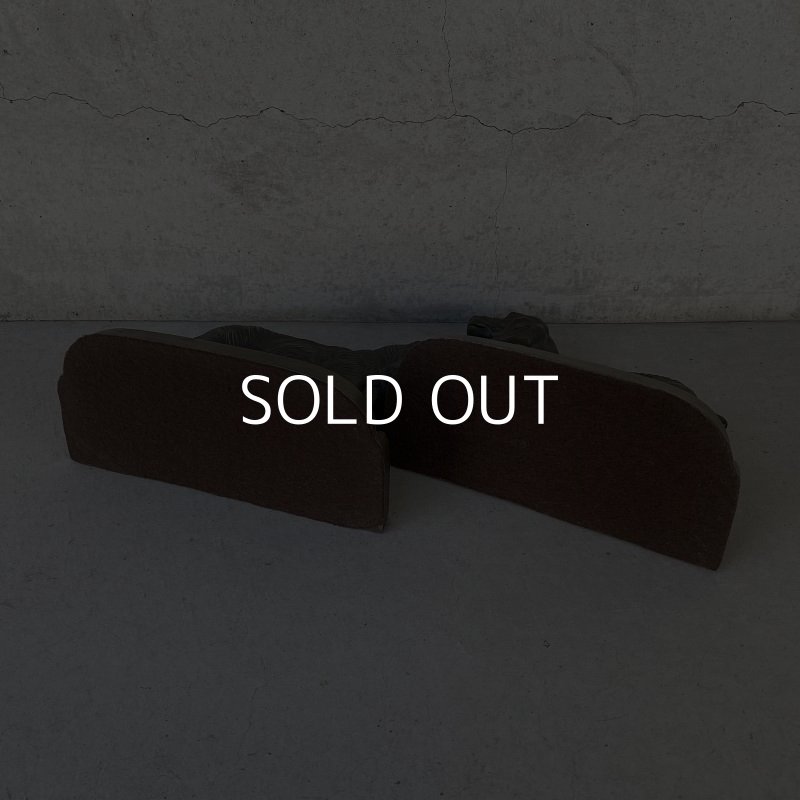 画像7: VINTAGE ANTIQUE BOOKENDS DOG ヴィンテージ アンティーク ブックエンド ブックスタンド 本立て 犬 / コレクタブル オブジェ ディスプレイ インテリア 置物 動物 アメリカ