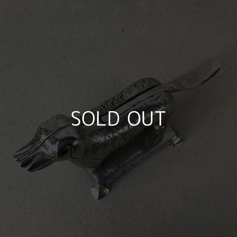 画像6: VINTAGE ANTIQUE NUTCRACKER DOG LA ALTHOFF MFG.CO. ヴィンテージ アンティーク くるみ割り ナッツクラッカー 犬 / コレクタブル オブジェ ディスプレイ インテリア 置物 動物 雑貨 アメリカ (2)