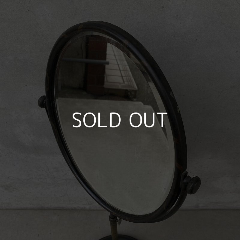 画像5: VINTAGE ANTIQUE MIRROR JAPANFINISH ヴィンテージ アンティーク スタンドミラー ジャパンフィニッシュ ジャパンカラー 鏡 / コレクタブル インテリア ディスプレイ 店舗什器 美容室 アメリカ USA 