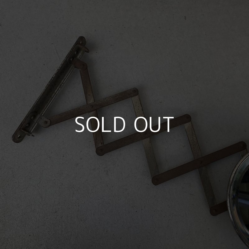 画像6: VINTAGE ANTIQUE SHAVING MIRROR SCISSOR ARM ヴィンテージ アンティーク シェービングミラー シザーアーム  鏡 壁付けミラー / インテリア 雑貨 店舗什器 美容室 アメリカ USA 