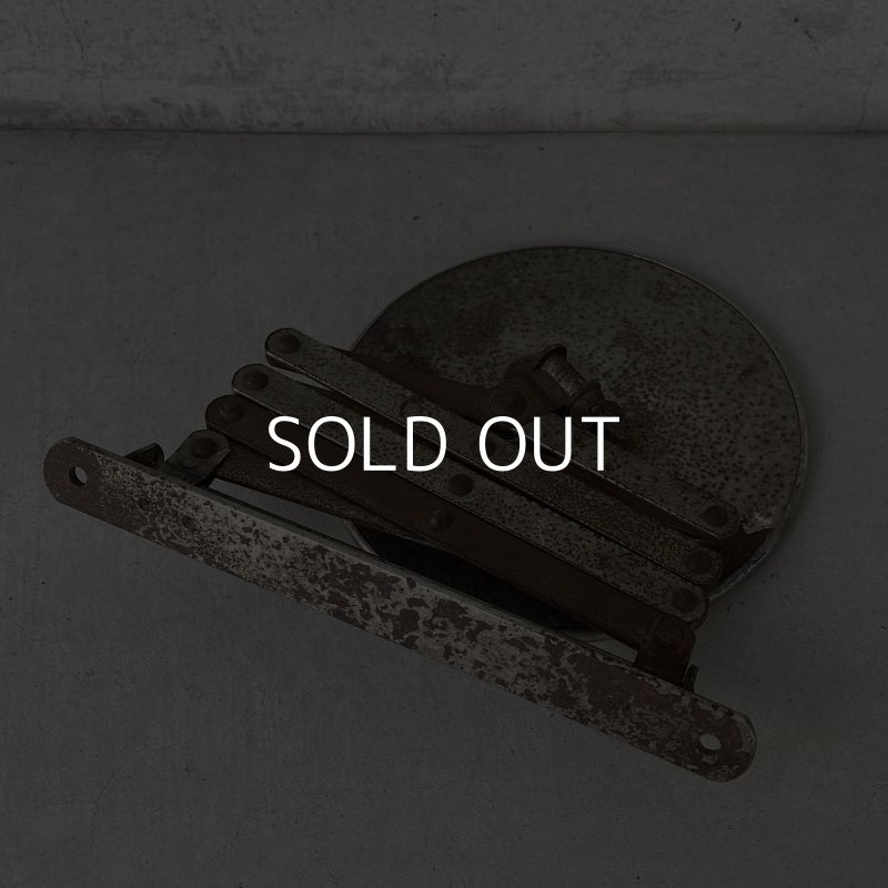 画像3: VINTAGE ANTIQUE SHAVING MIRROR SCISSOR ARM ヴィンテージ アンティーク シェービングミラー シザーアーム  鏡 壁付けミラー / インテリア 雑貨 店舗什器 美容室 アメリカ USA 