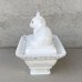 画像5: VINTAGE ANTIQUE WESTMORELAND MILK GLASS CAT ヴィンテージ アンティーク 猫 小物入れ / コレクタブル オブジェ ディスプレイ インテリア ミルクガラス 容器 雑貨 アメリカ