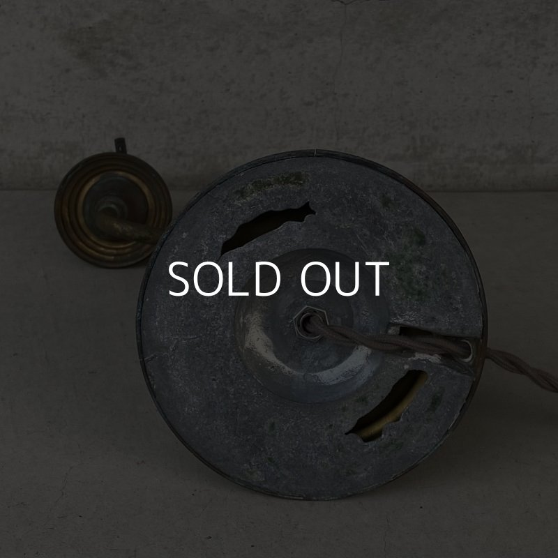 画像9: VINTAGE ANTIQUE DESKLAMP ヴィンテージ アンティーク デスクライト スタンドライト テーブルランプ 卓上ライト 照明 / インテリア ブラス 真鍮 店舗什器 アメリカ USA