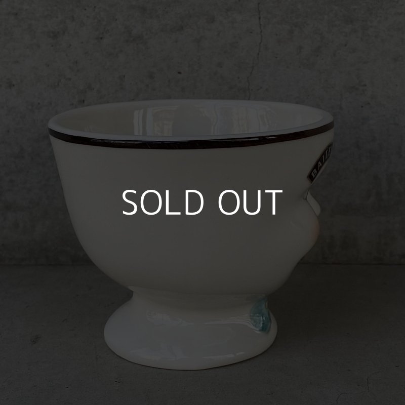 画像3: VINTAGE ANTIQUE BAILEYS CUP SUGAR POT ヴィンテージ アンティーク ベイリーズ シュガーポット フェイスカップ / 陶器 コレクタブル ノベルティー 食器 オブジェ ディスプレイ 口紅 アメリカ 