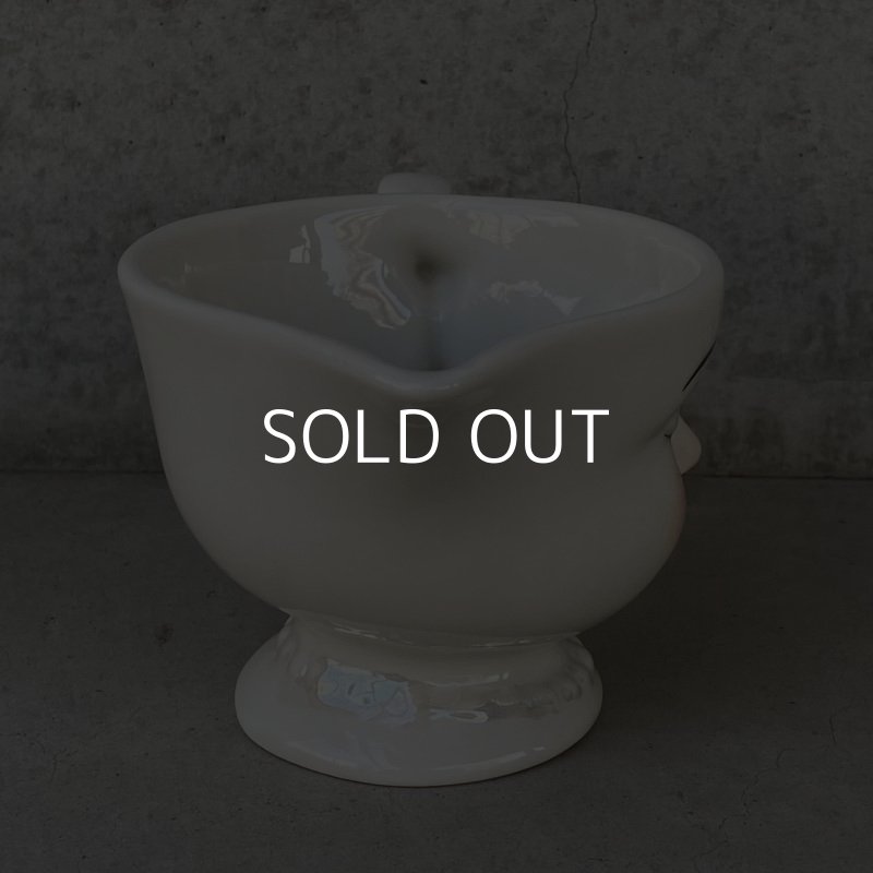 画像3: VINTAGE ANTIQUE BAILEYS MILK CREAMER ヴィンテージ アンティーク ベイリーズ ミルククリーマー ミルクピッチャー フェイスカップ / マグ コレクタブル オブジェ 陶器 置物 アメリカ