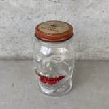 VINTAGE ANTIQUE LUCKY JOE BANK BOTTLE JAR ヴィンテージ アンティーク コインバンク 貯金箱 グラスジャー / コレクタブル 瓶 ボトル ガラス オブジェ アメリカ USA (1)