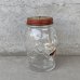 画像4: VINTAGE ANTIQUE LUCKY JOE BANK BOTTLE JAR ヴィンテージ アンティーク コインバンク 貯金箱 グラスジャー / コレクタブル 瓶 ボトル ガラス オブジェ アメリカ USA (1)