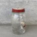 画像4: VINTAGE ANTIQUE LUCKY JOE BANK BOTTLE JAR ヴィンテージ アンティーク コインバンク 貯金箱 グラスジャー / コレクタブル 瓶 ボトル ガラス オブジェ アメリカ USA (2)