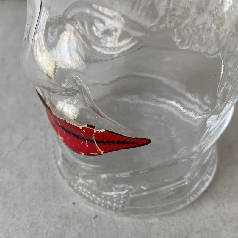 画像11: VINTAGE ANTIQUE LUCKY JOE BANK BOTTLE JAR ヴィンテージ アンティーク コインバンク 貯金箱 グラスジャー / コレクタブル 瓶 ボトル ガラス オブジェ アメリカ USA (1)