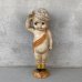 画像1: VINTAGE ANTIQUE U.S.NAVY SAILOR DOLL  KEWPIE ヴィンテージ アンティーク キューピー人形 ネイビー / コレクタブル オブジェ コンポジション セーラー人形 軍人 水平 船員 ディスプレイ  置物 雑貨 アメリカ (1)