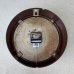 画像2: VINTAGE ANTIQUE GENERAL ELECTRIC TELECHRON GE WALL CLOCK ヴィンテージ アンティーク ゼネラルエレクトリック テレクロン ウォールクロック 壁掛け時計 / スクールクロック ブラウン 茶色 小型 店舗什器 アメリカ USA  (2)