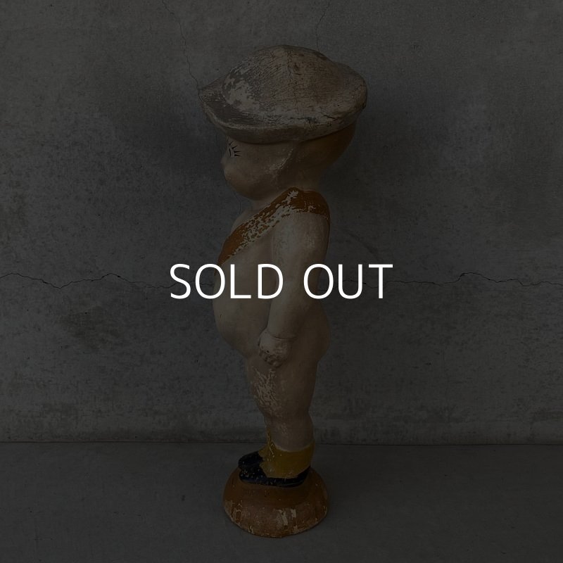 画像4: VINTAGE ANTIQUE U.S.NAVY SAILOR DOLL  KEWPIE ヴィンテージ アンティーク キューピー人形 ネイビー / コレクタブル オブジェ コンポジション セーラー人形 軍人 水平 船員 ディスプレイ  置物 雑貨 アメリカ