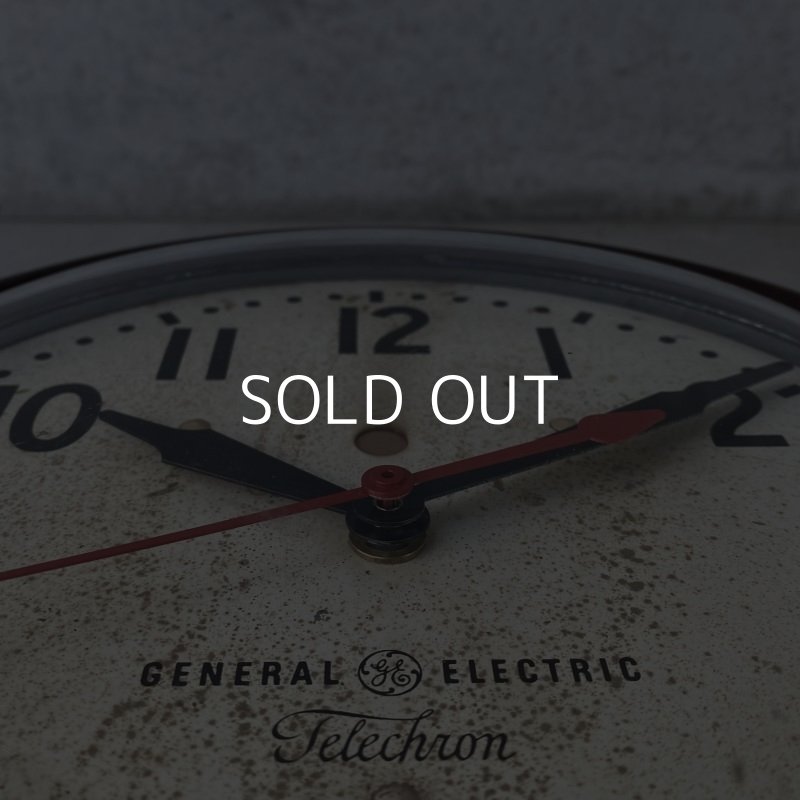 画像7: VINTAGE ANTIQUE GENERAL ELECTRIC TELECHRON GE WALL CLOCK ヴィンテージ アンティーク ゼネラルエレクトリック テレクロン ウォールクロック 壁掛け時計 / スクールクロック ブラウン 茶色 小型 店舗什器 アメリカ USA 