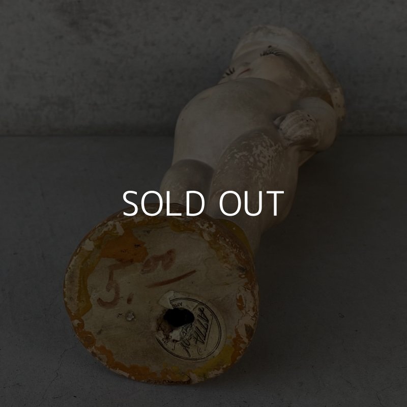 画像6: VINTAGE ANTIQUE U.S.NAVY SAILOR DOLL  KEWPIE ヴィンテージ アンティーク キューピー人形 ネイビー / コレクタブル オブジェ コンポジション セーラー人形 軍人 水平 船員 ディスプレイ  置物 雑貨 アメリカ